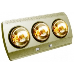 Đèn sưởi nhà tắm 3 bóng Kottmann K3B-G (Vàng)