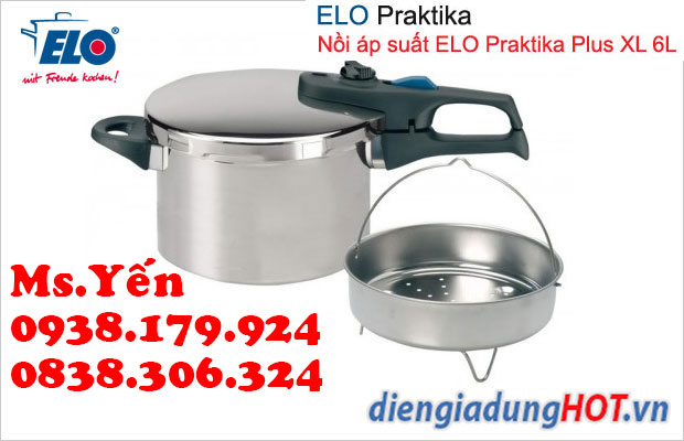 Siêu Phong chuyên cung cấp Nồi áp suất Elo Praktika Plus XL 6L giá tốt trên thị trường