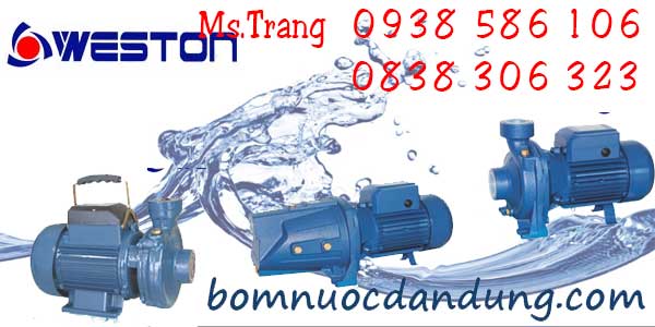 báo giá máy bơm nước dân dụng weston tại Siêu Phong