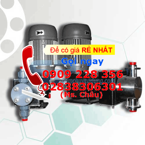 Bơm định lượng cơ khí Piston 3 pha INJECTA TP15025C an toàn và tiết kiệm 