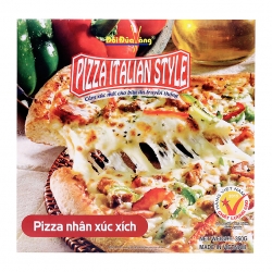 Pizza Italian Style nhân xúc xích Đôi Đũa Vàng hộp 350g