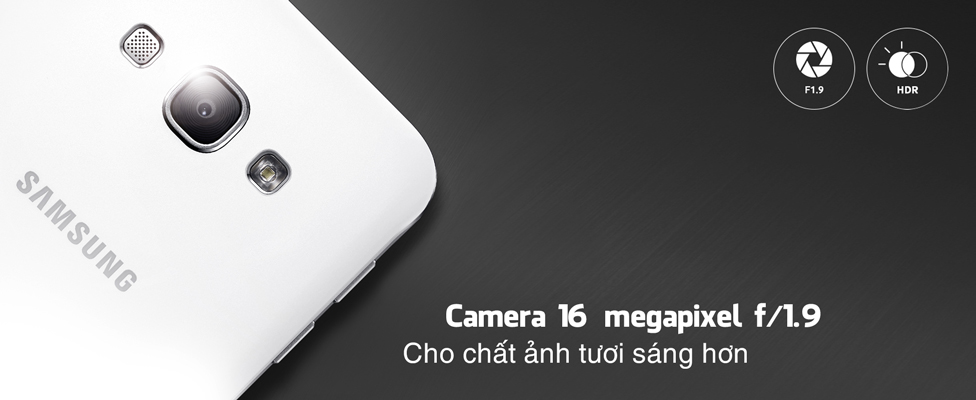 Camera 16 megapixel f/1.9