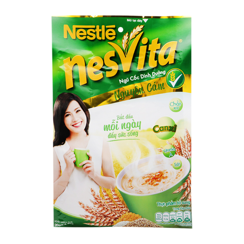 Ngũ cốc dinh dưỡng nguyên cám NesVita Nestlé gói 500g