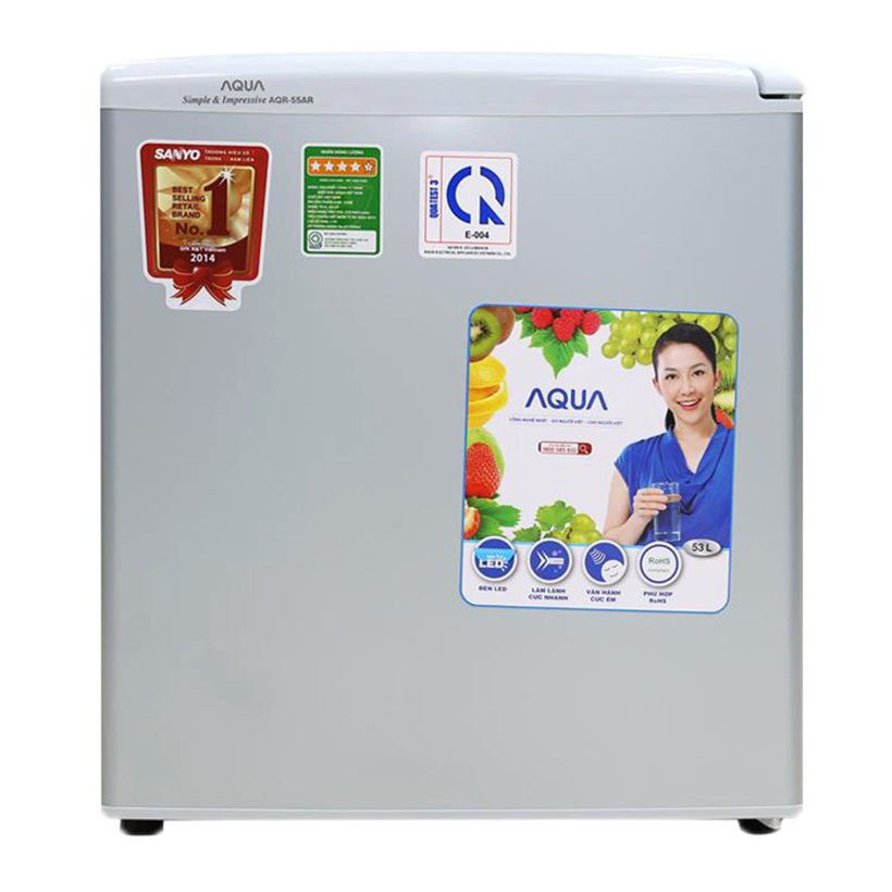 Tủ Lạnh Aqua AQR-55AR(SS), 50 lít