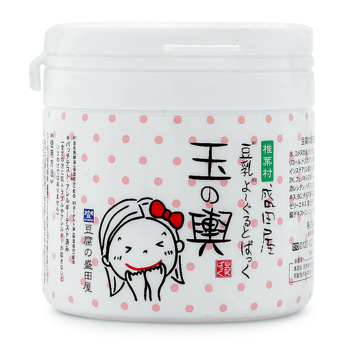 Mặt nạ đậu nành dưỡng ẩm, trắng sáng da Toa-Japan Tofu Moritaya Mask 150g