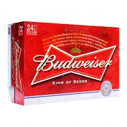 Bia Budweiser thùng 24 lon x 330ml