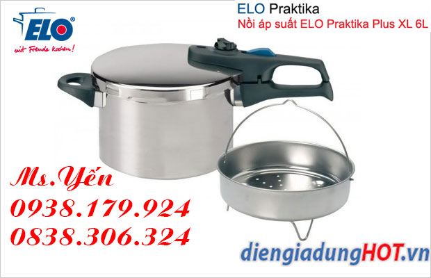 Siêu Phong - cung cấp nồi áp suất Elo Praktika Plus XL 6L giá tốt 