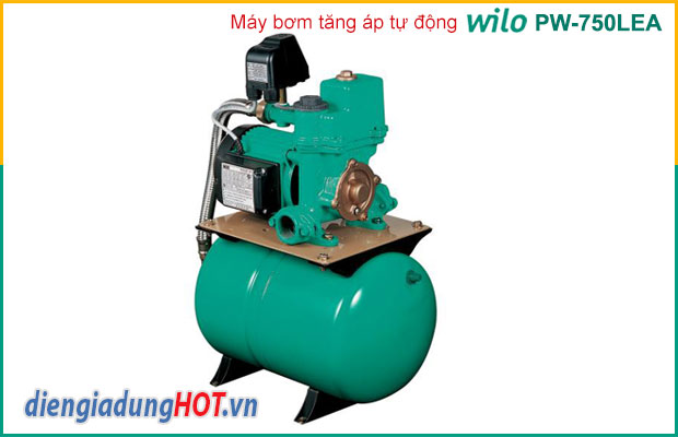 Máy bơm nước tăng áp tự động Wilo PW-750LEA chất lượng hoàn hảo