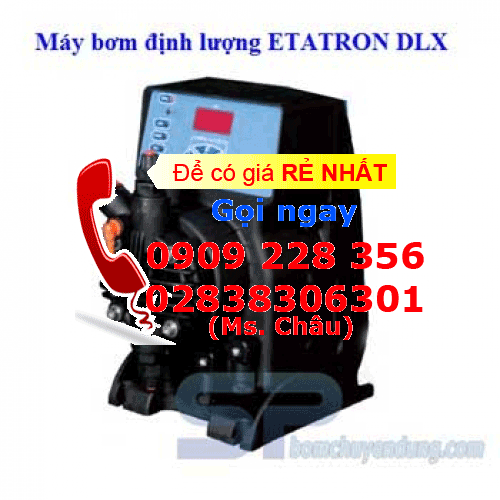 Bơm Etatron DLX2003-MA/AD dòng bơm an toàn, tiết kiệm