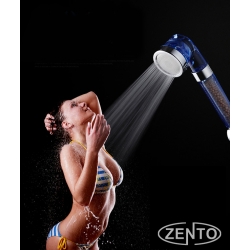 Bộ vòi sen tăng áp 3 chế độ nước Zento ZBS315 (Xanh) 