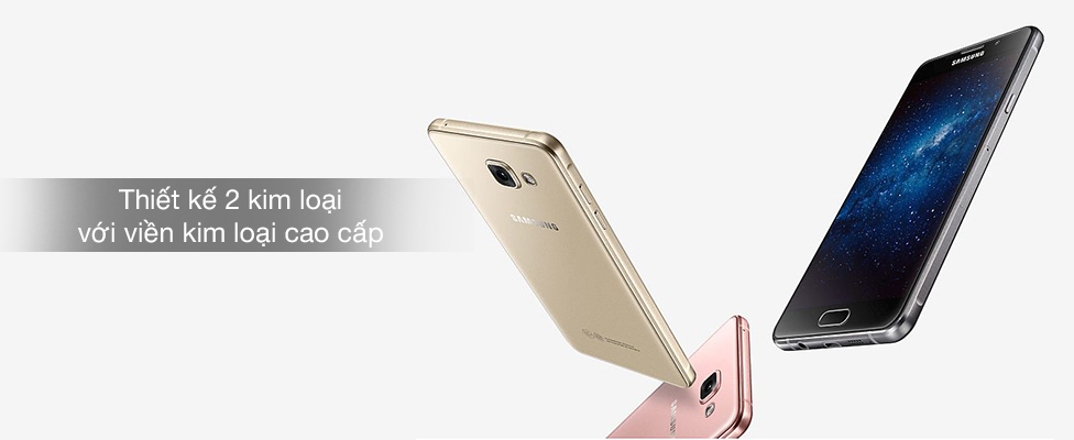 Samsung Galaxy A7 (2016) Thiết Kế Kim Loại và Kính Cao Cấp 