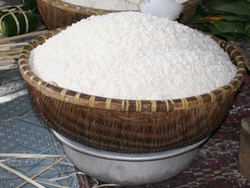 Gạo nếp nhung và những món ăn dân tộc
