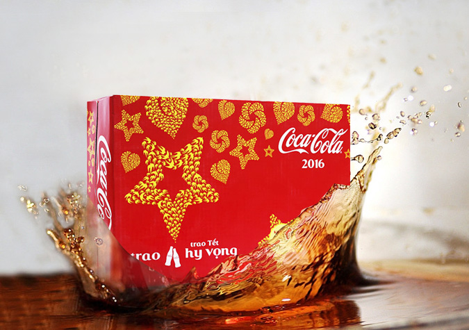Nước giải khát Coca Cola thùng 24 lon x 330ml